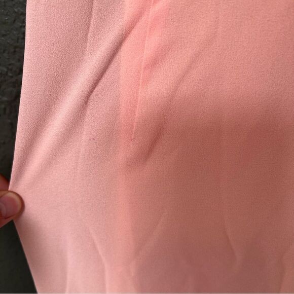 *spots* NWT Revolve x LPA Ruffle Neckline Maxi in Blush | Size L - Picture 7 of 16